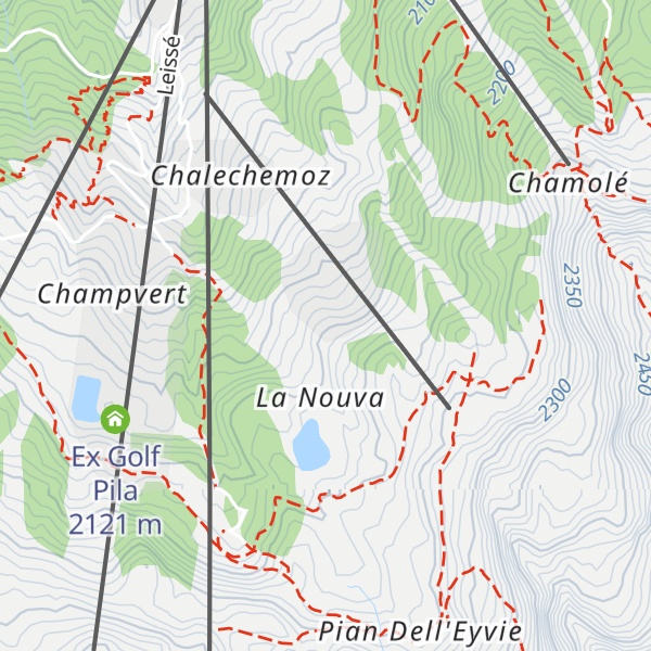 Map of Ristoro La Chateleine