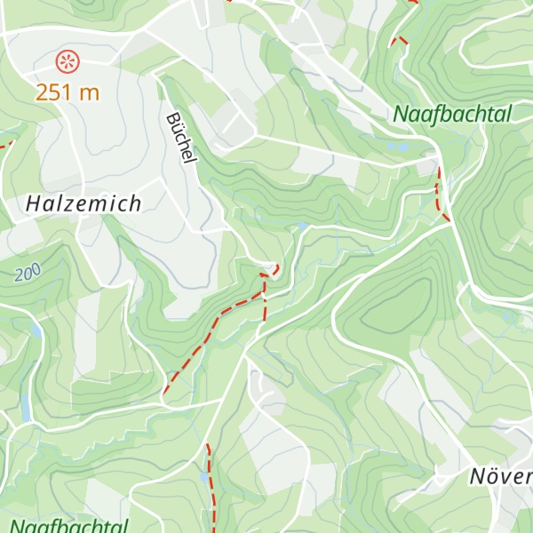 Map of Büchelalm