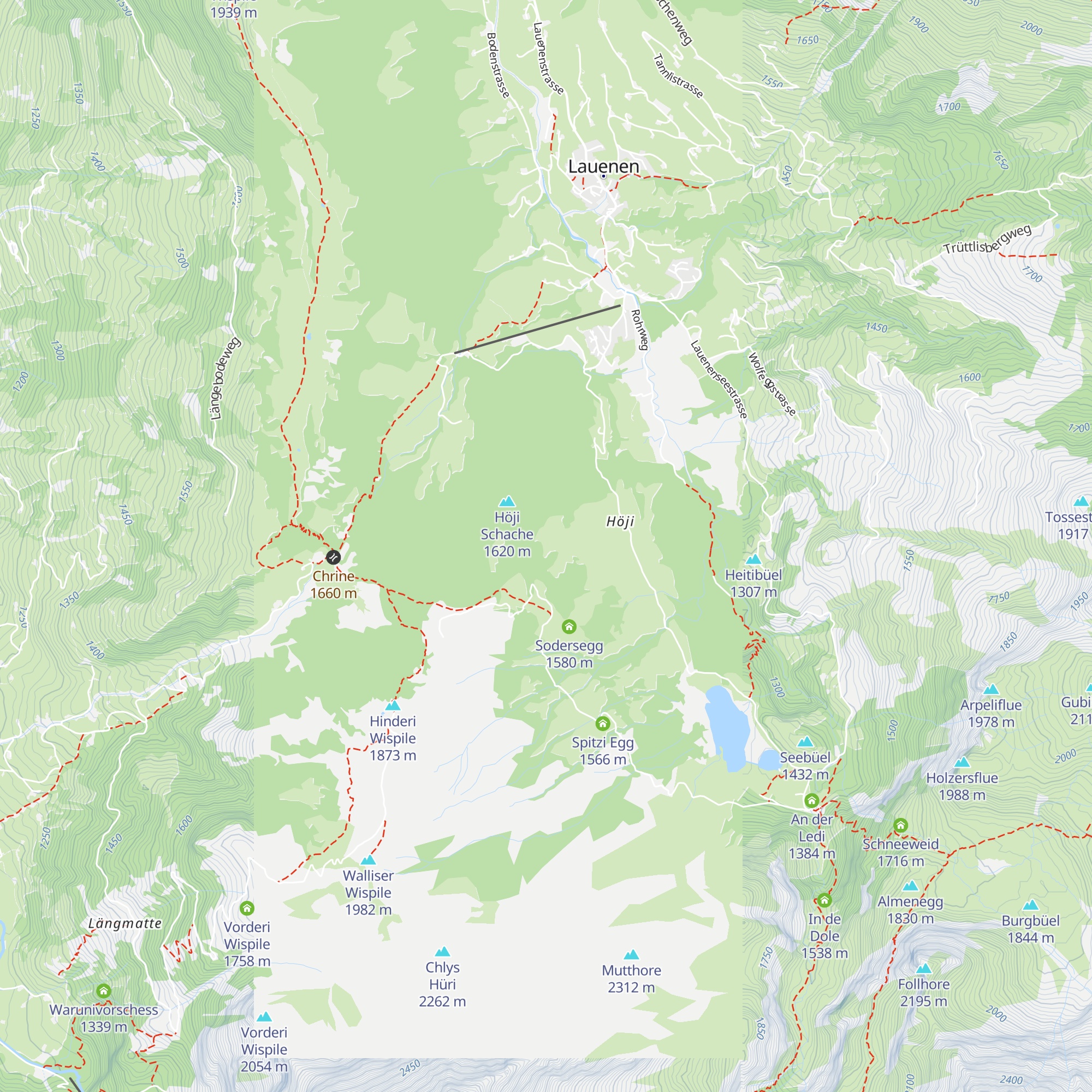 Rossweidli map