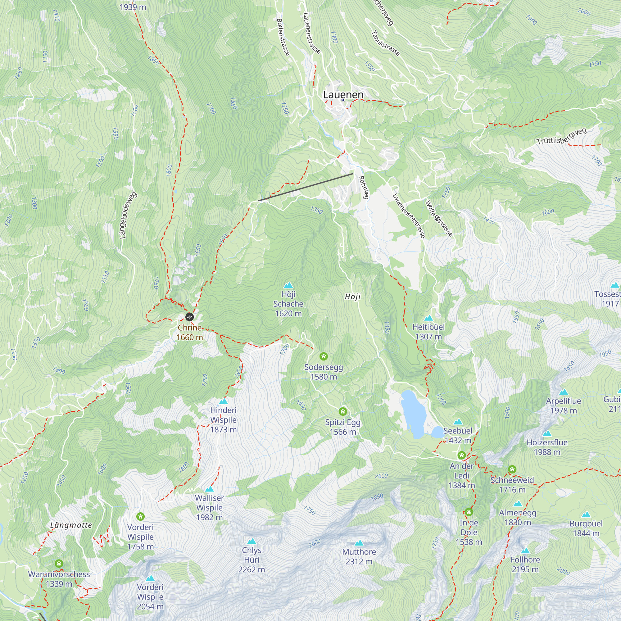 Rossweidli map