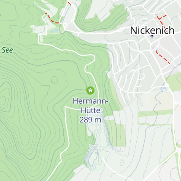 Map of Hermann-Hütte