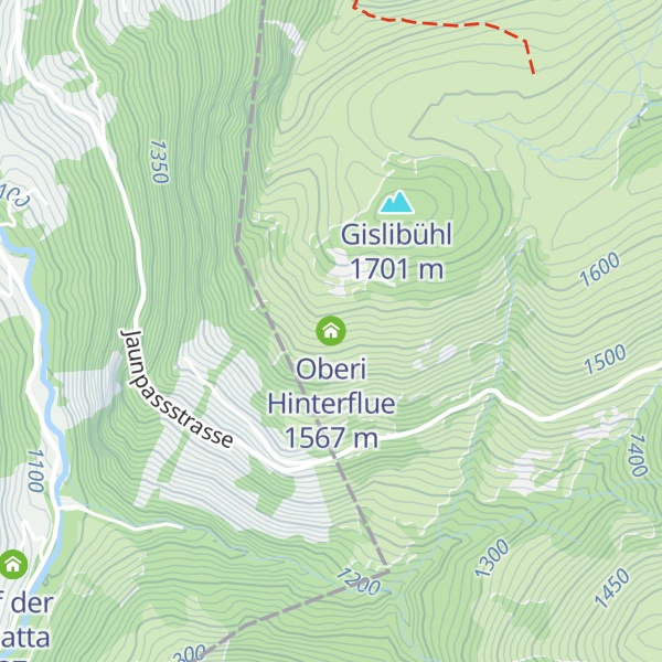 Map of Oberi Hinterflue