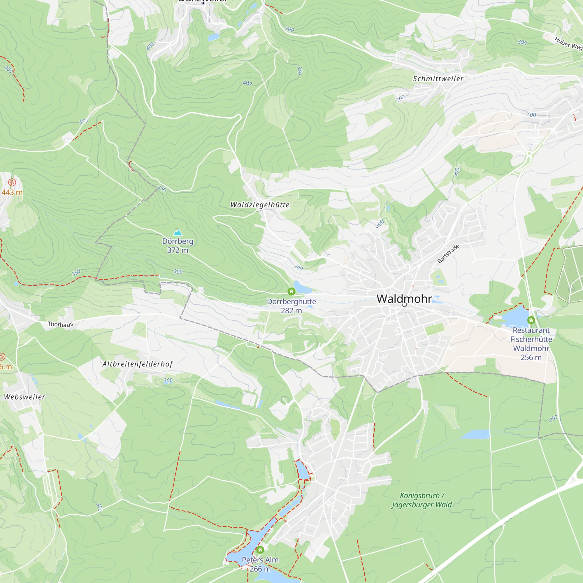 Dörrberghütte map