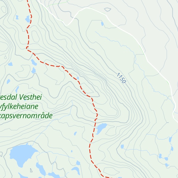 Map of Stølskardnuten