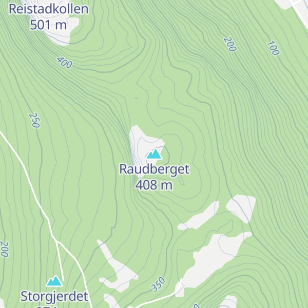 Map of Raudberget