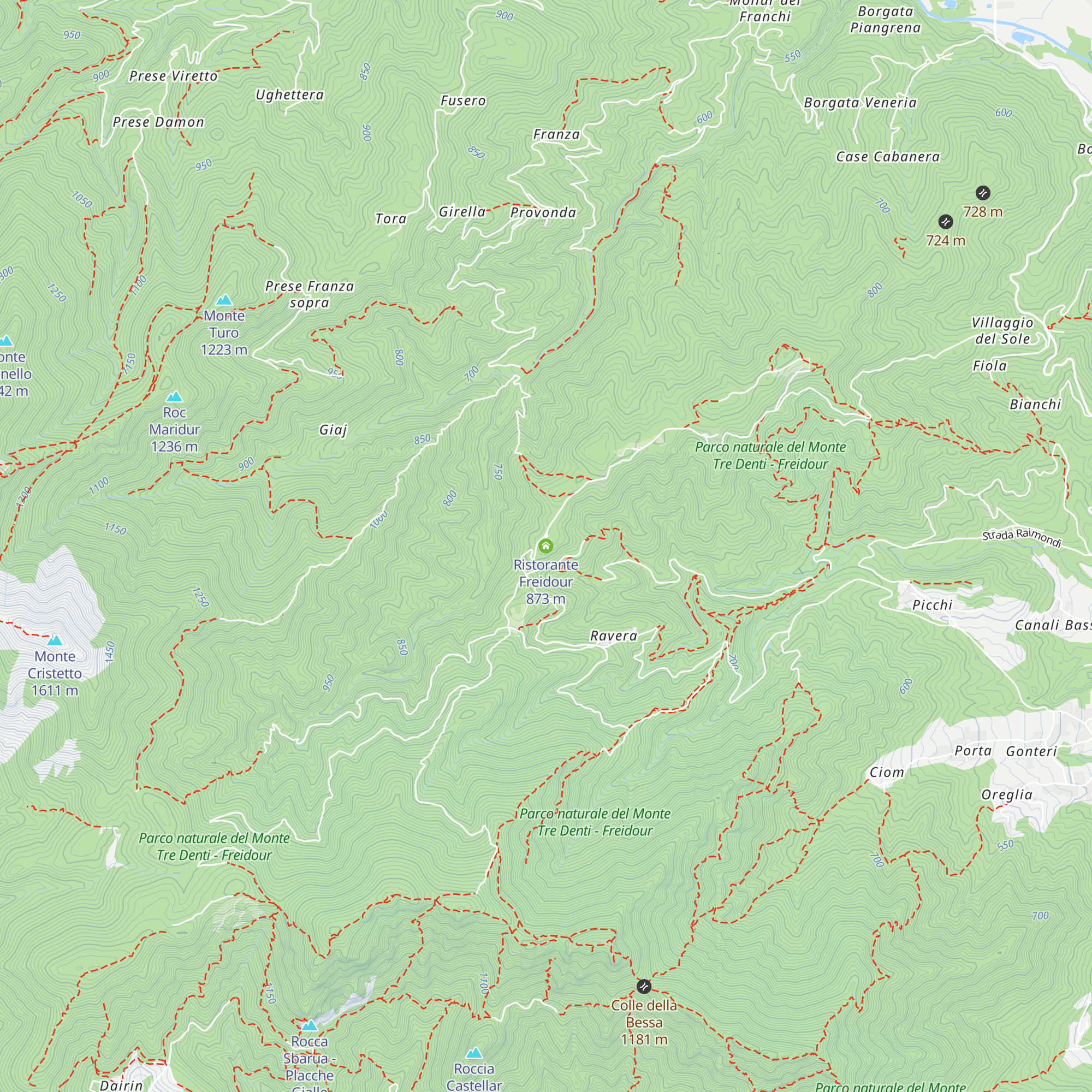 Ristorante Freidour map