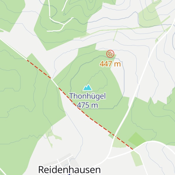 Map of Thonhügel
