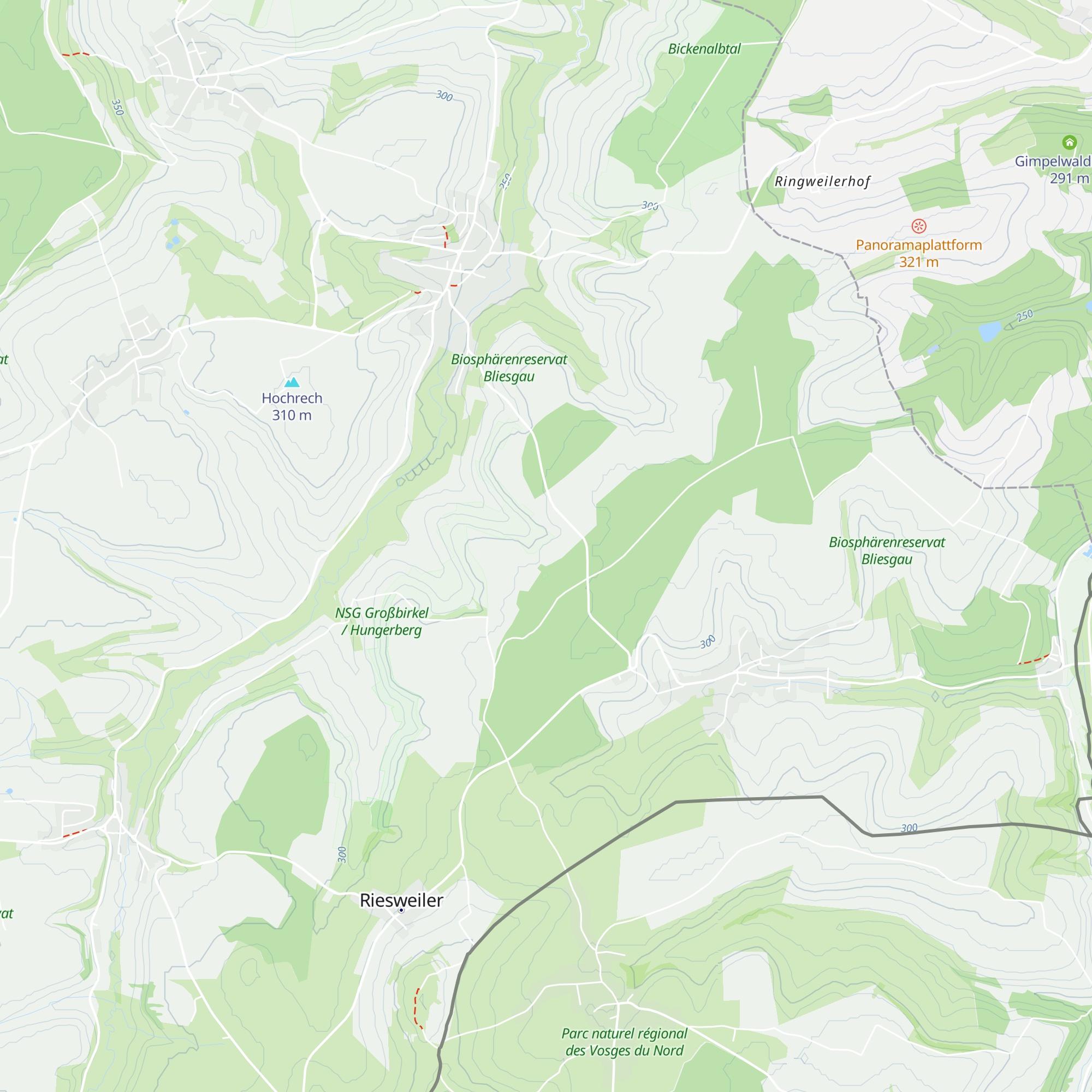 Keltenhütte map