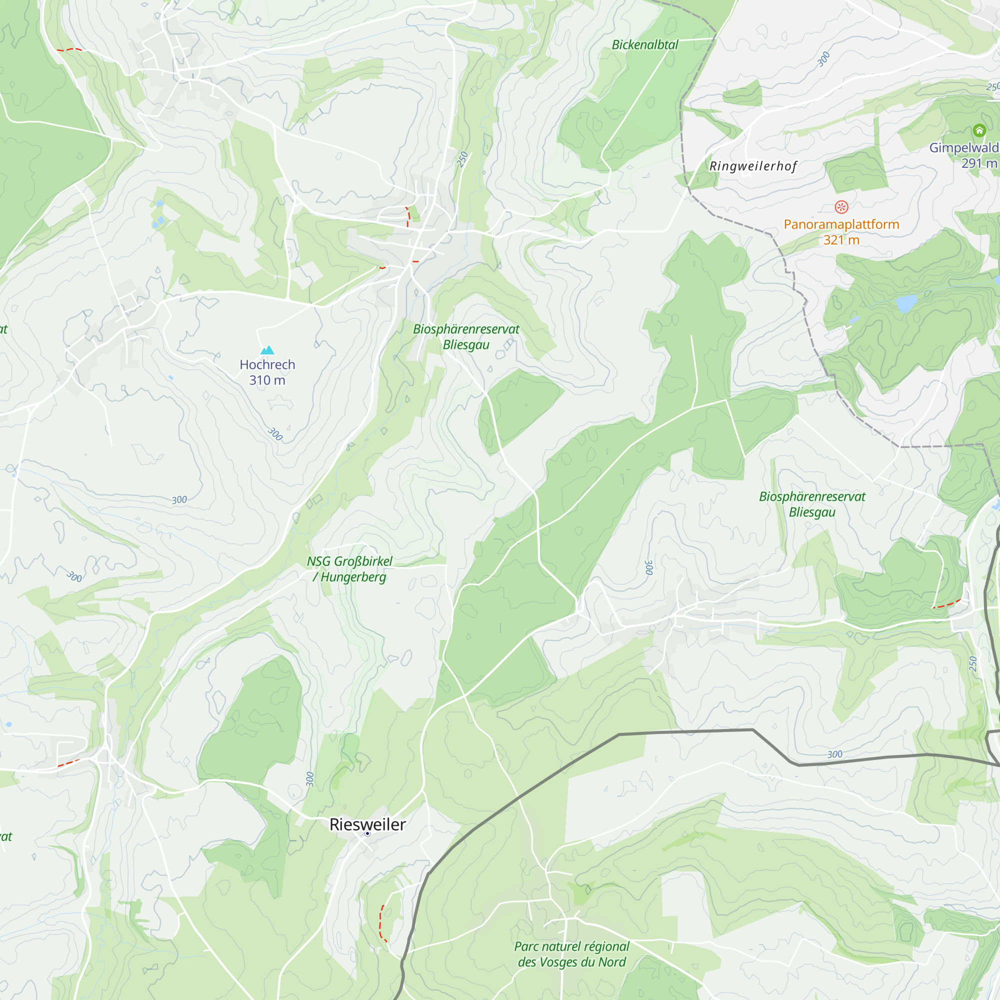 Keltenhütte map