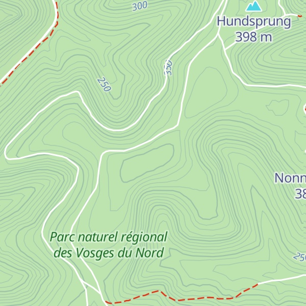 Map of Hennekopf