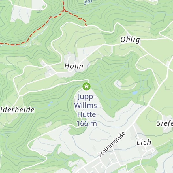 Map of Jupp-Willms-Hütte