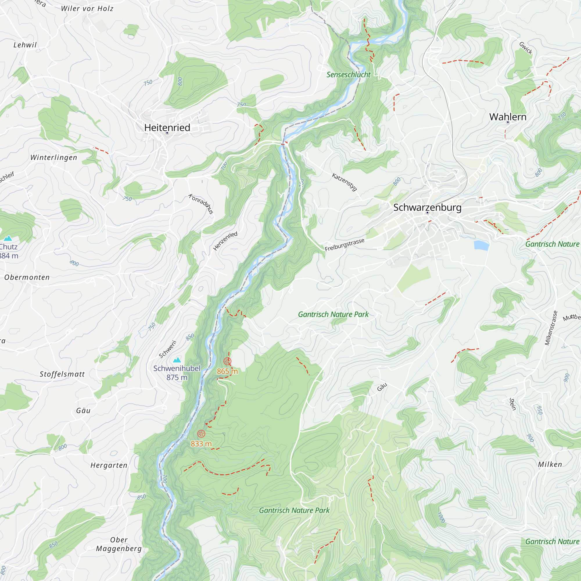Wanhalten map
