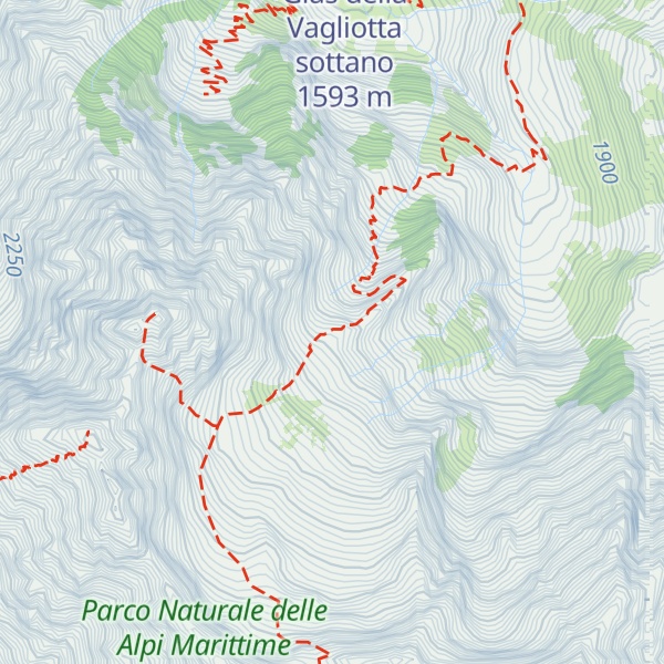 Map of Bivacco Costi Falchero
