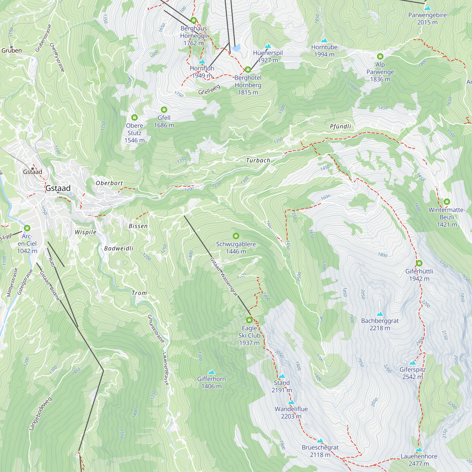 Schwizgäblere map