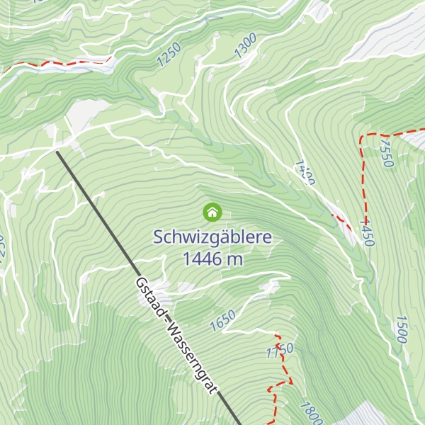Map of Schwizgäblere