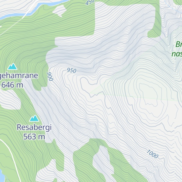 Map of Kråkeknubben
