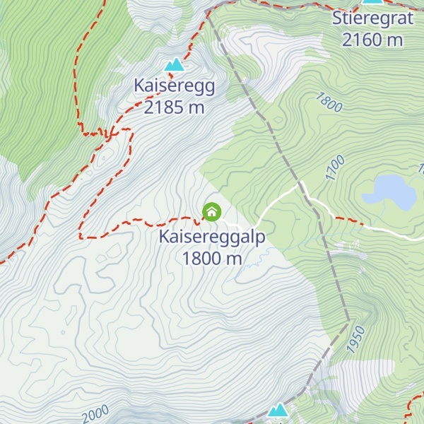 Map of Kaisereggalp