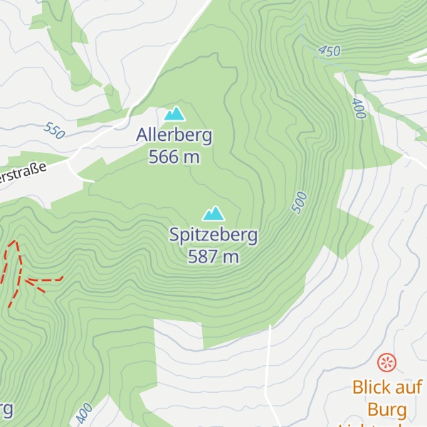 Map of Spitzeberg