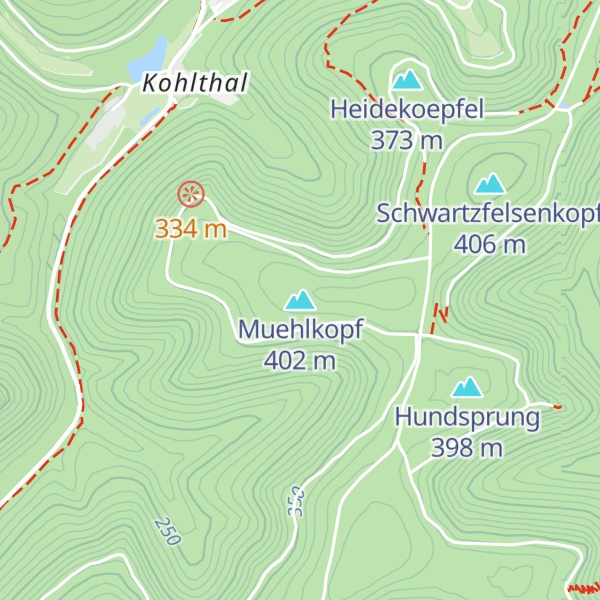 Map of Muehlkopf