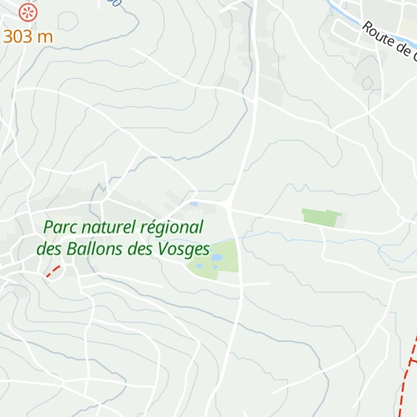 Map of Gîtes en Alsace
