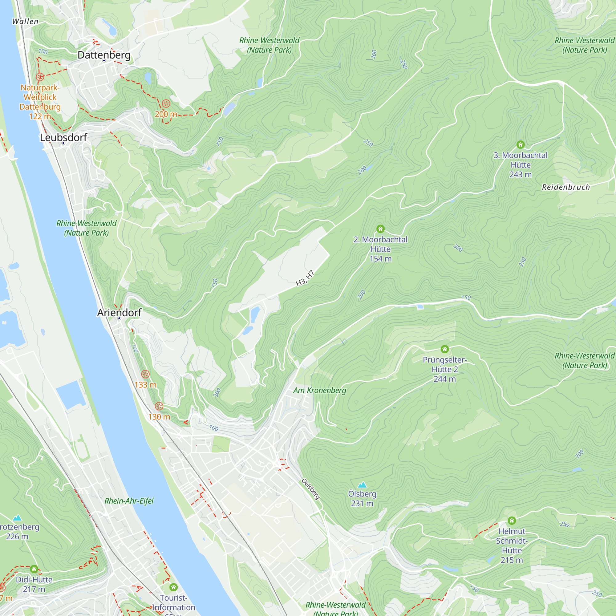 1. Moorbachtal-Hütte map