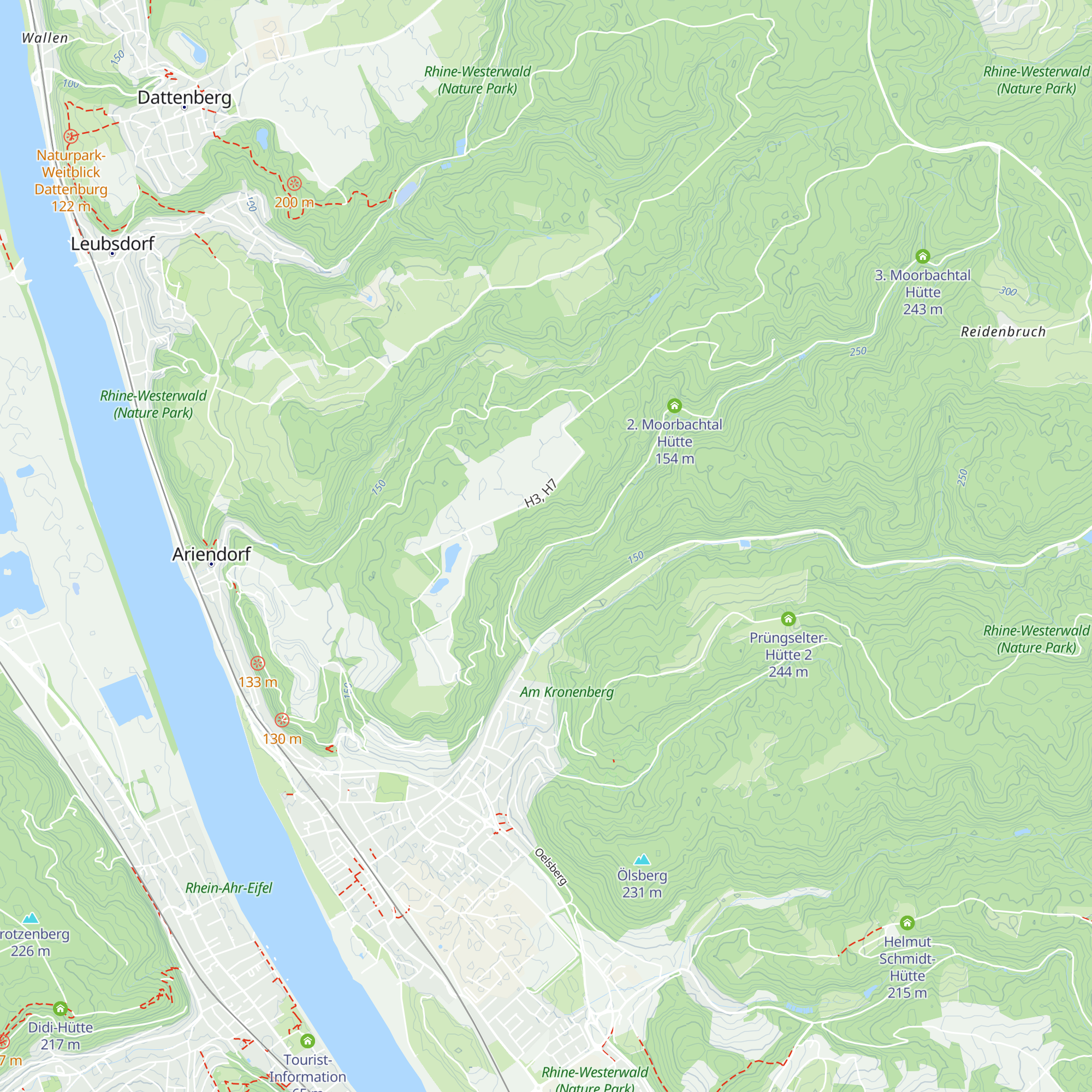 1. Moorbachtal-Hütte map