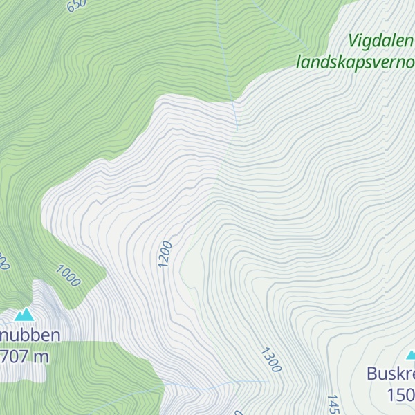 Map of Middagsfonni