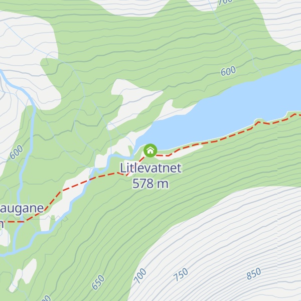 Map of Litlevatnet