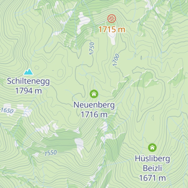 Map of Neuenberg