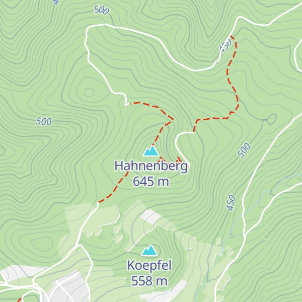 Map of Hahnenberg