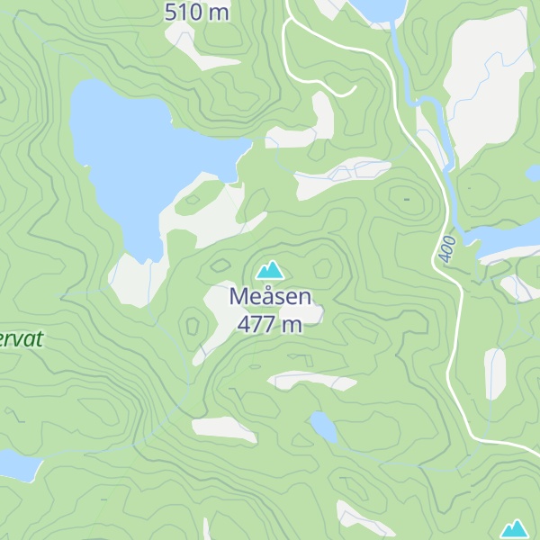 Map of Meåsen