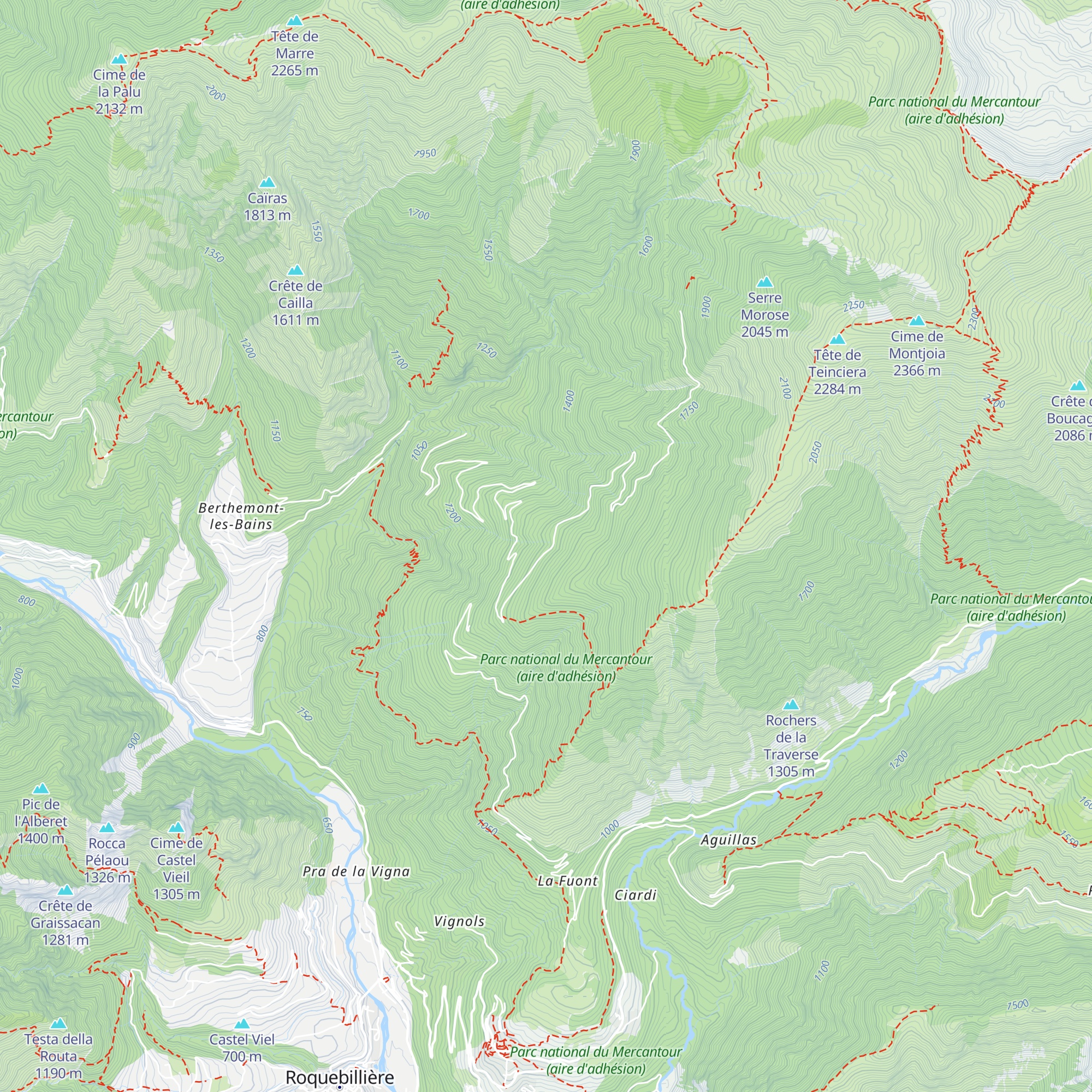 Maison forestière map