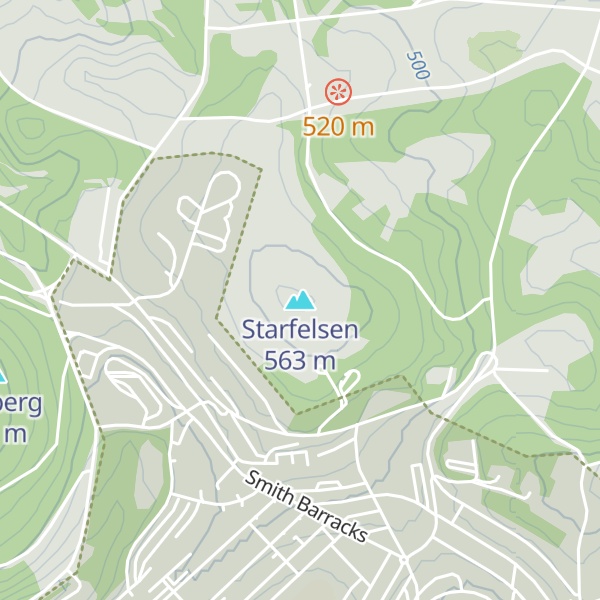 Map of Starfelsen