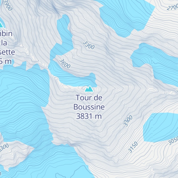 Map of Tour de Boussine