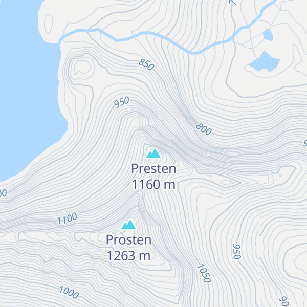 Map of Presten