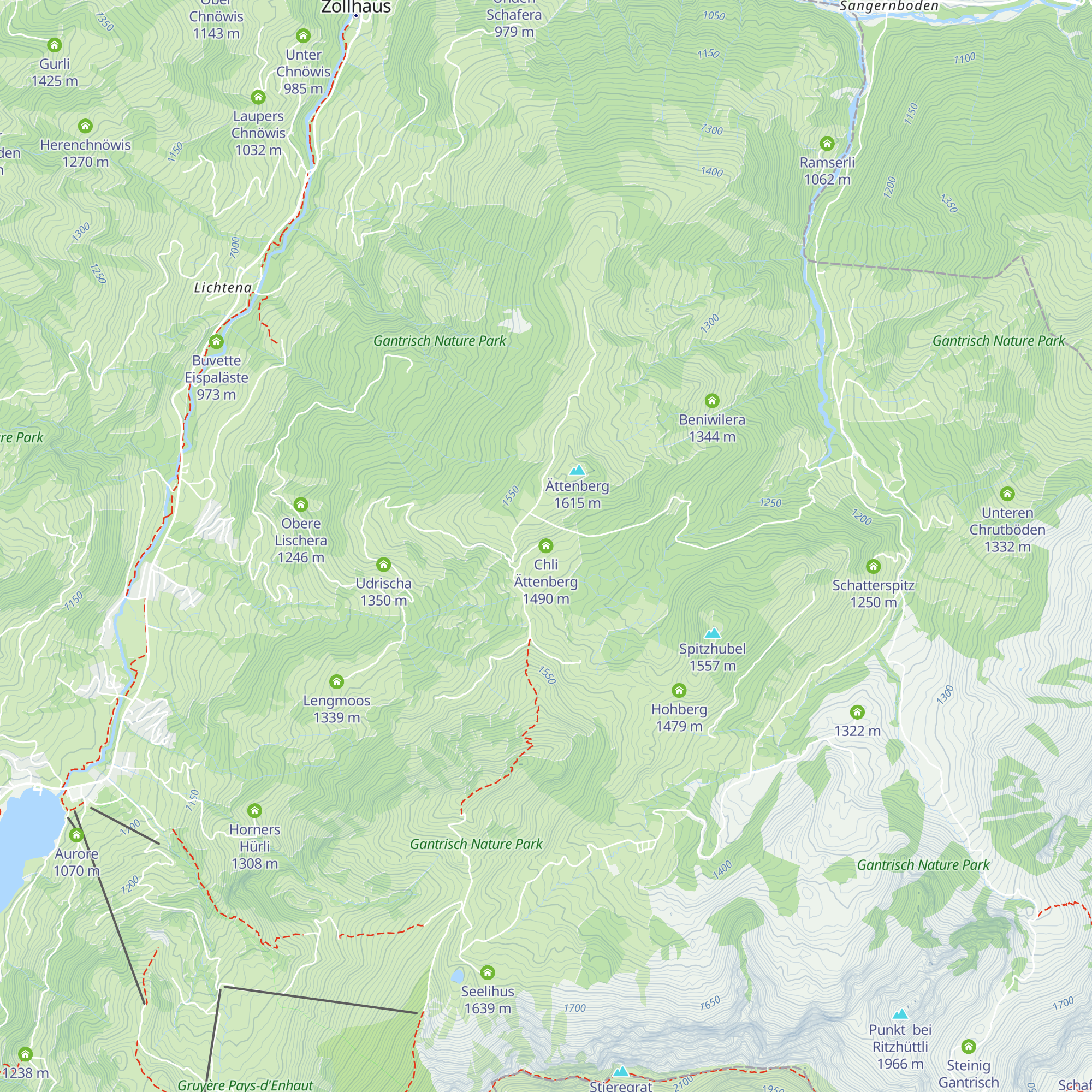 Chli Ättenberg map