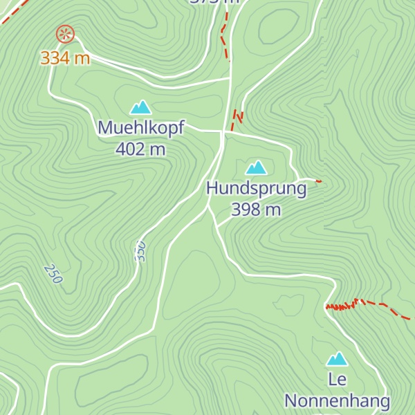 Map of Cabane du Breitschloss