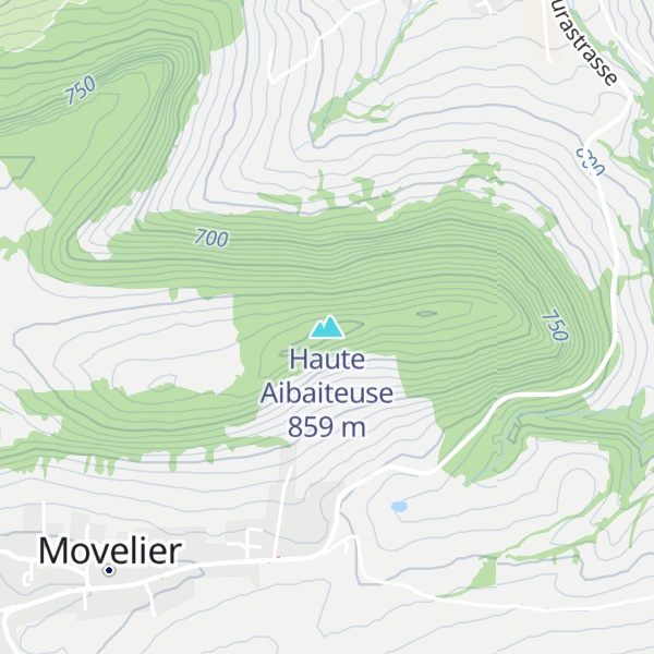 Map of Haute Aibaiteuse