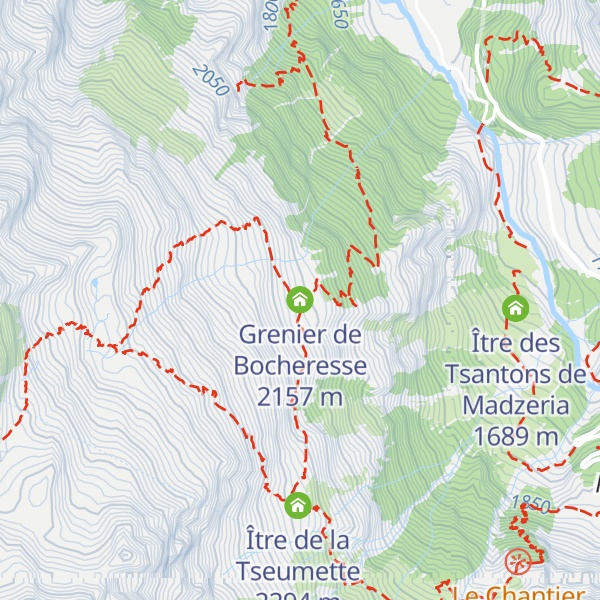 Map of Grenier de Bocheresse