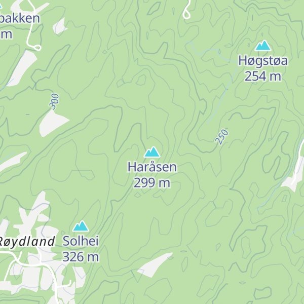 Map of Haråsen