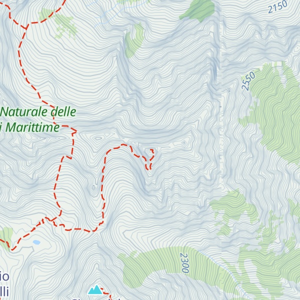 Map of Cima dell'Oriol