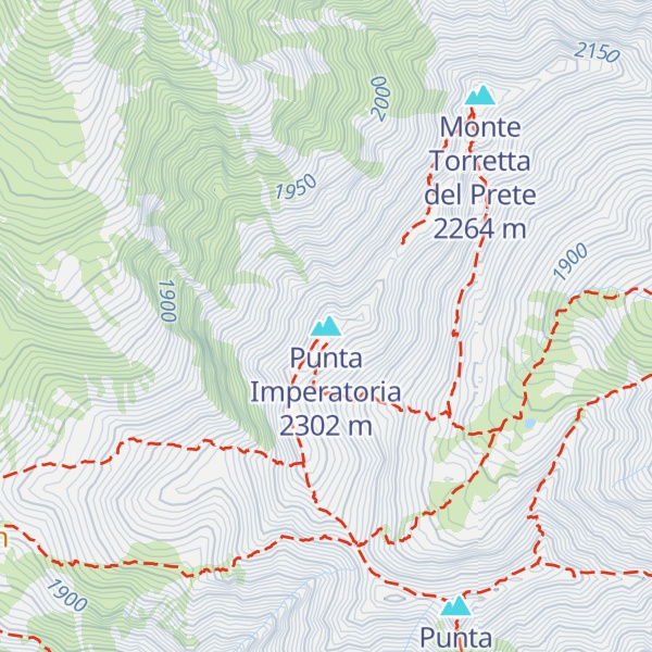 Map of Punta Imperatoria