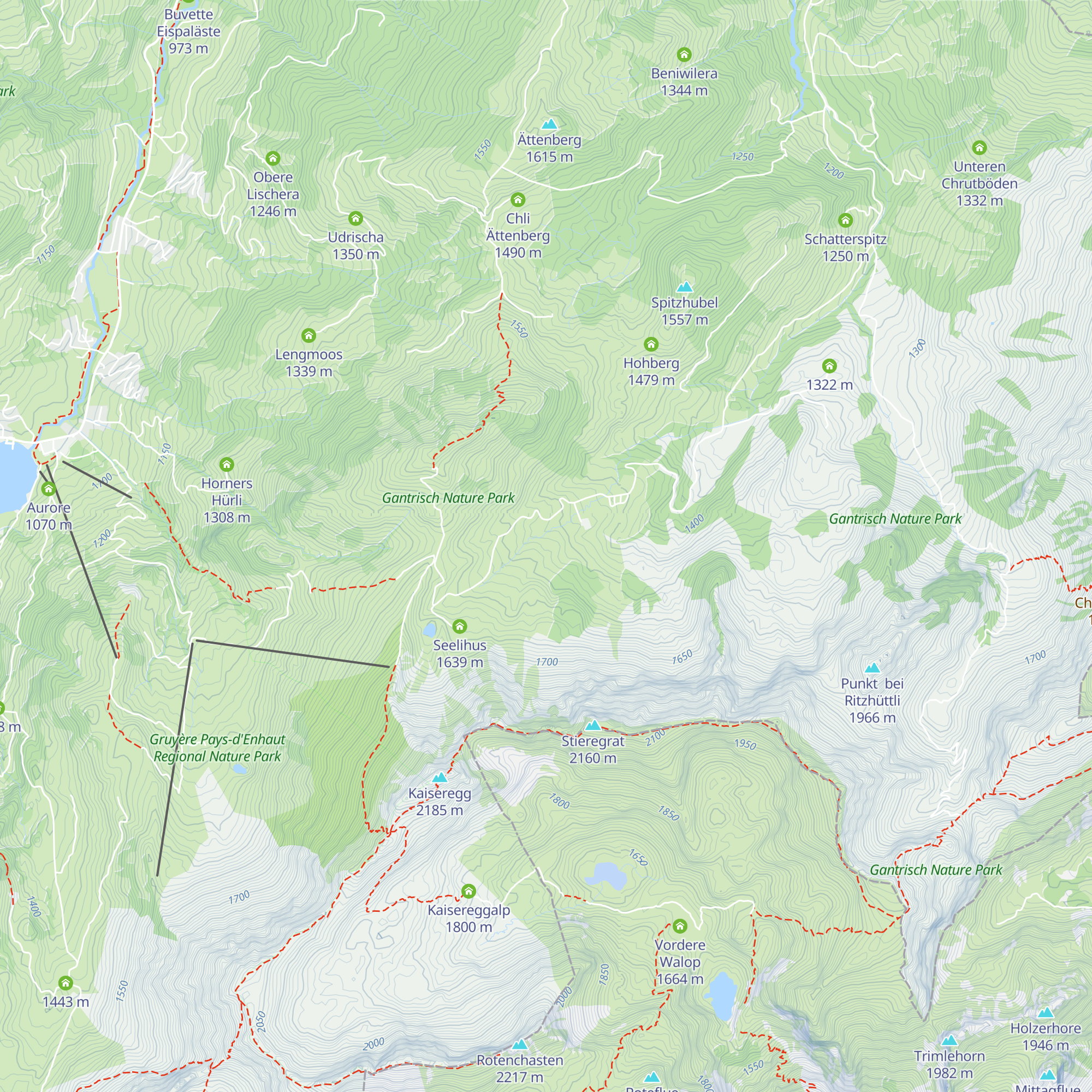 Grubenhaus map