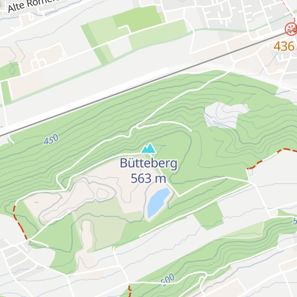 Map of Bütteberg