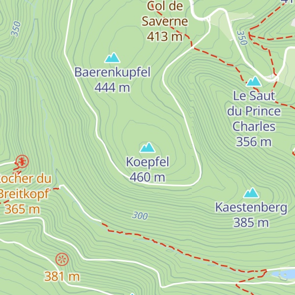 Map of Koepfel