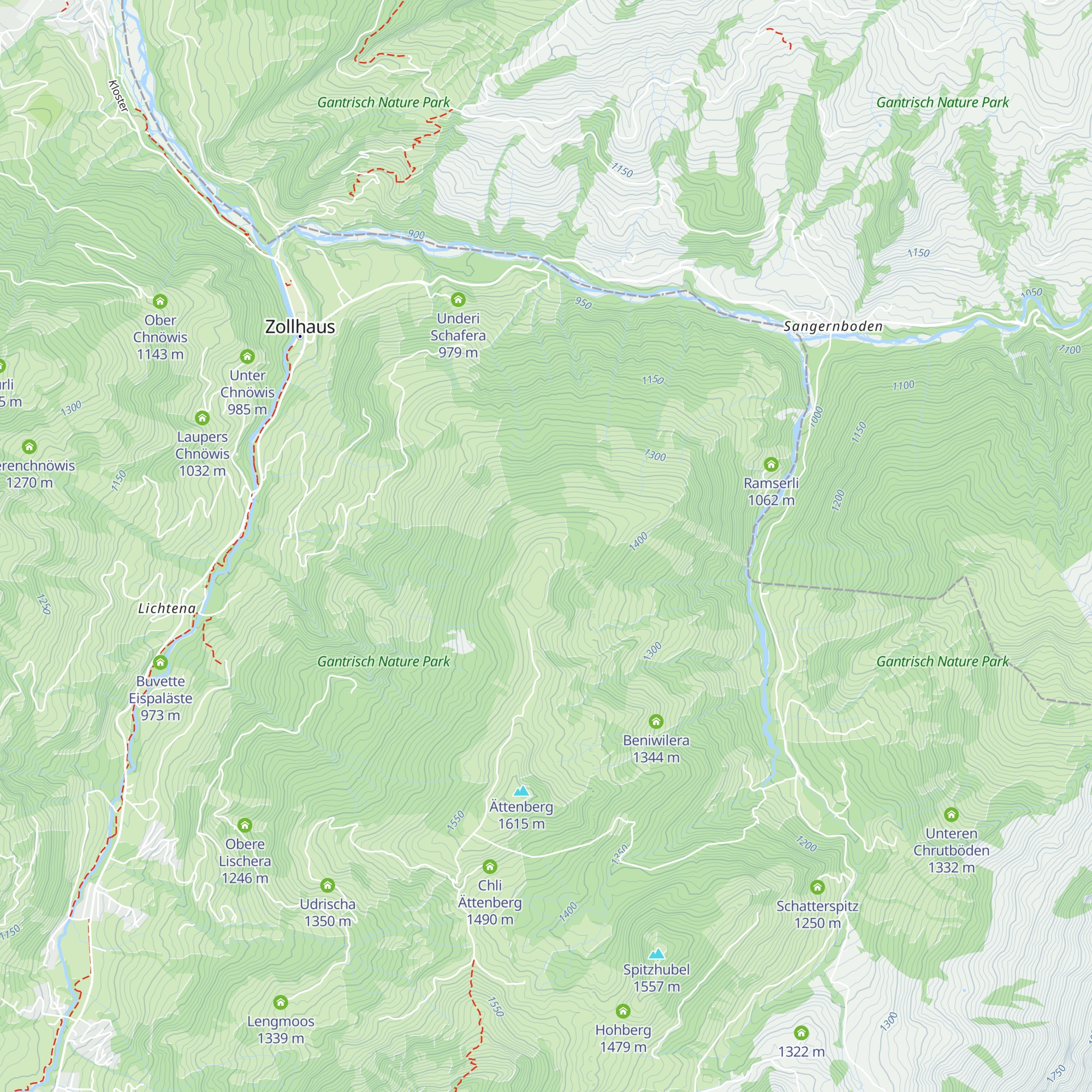 Stoss map