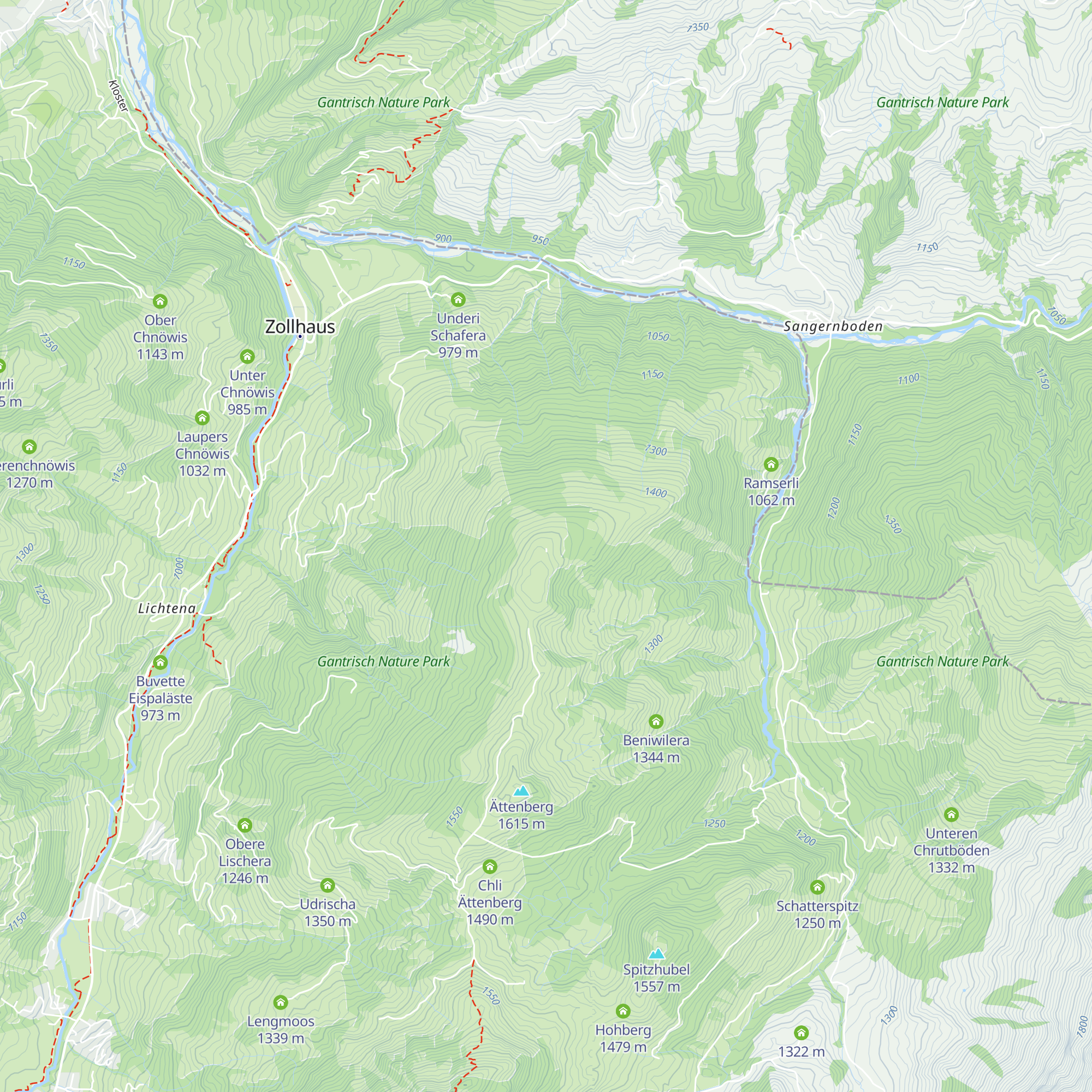 Stoss map