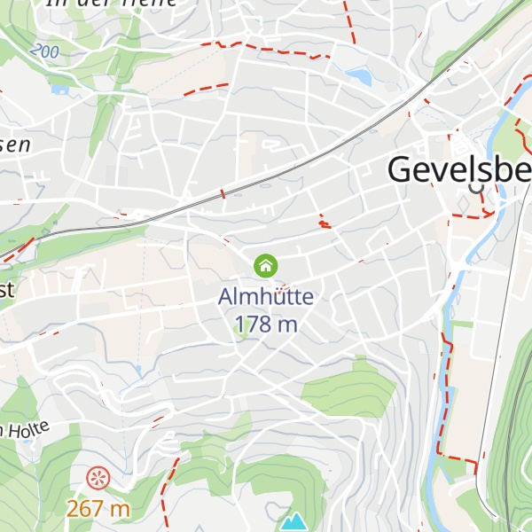 Map of Almhütte