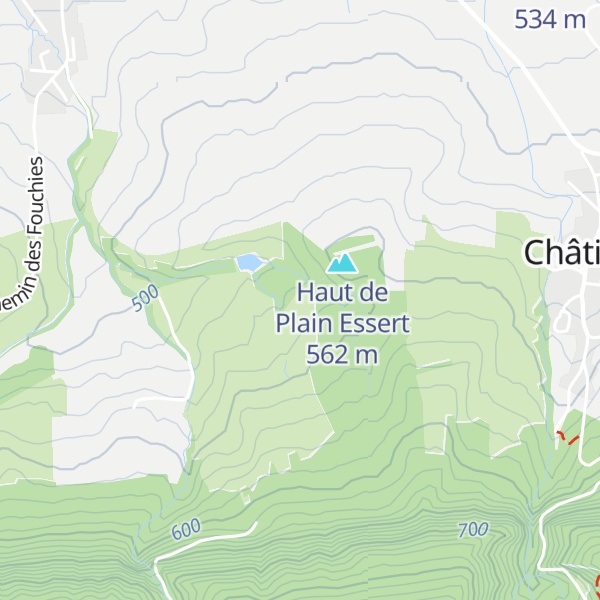 Map of Cabane des Sacy
