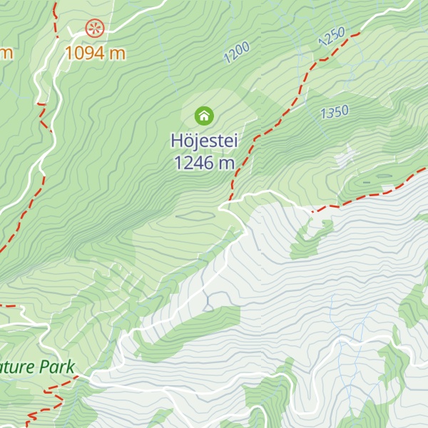 Map of Underi Hällstett
